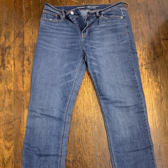 Old Navy Perfect Straight Jeans - Picture 1 of 5